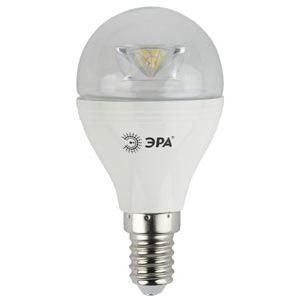 Лампа светодиодная ЭРА LED smd P45-7w-827-E14-Clear.Прозрачная колба (10/100/3000)