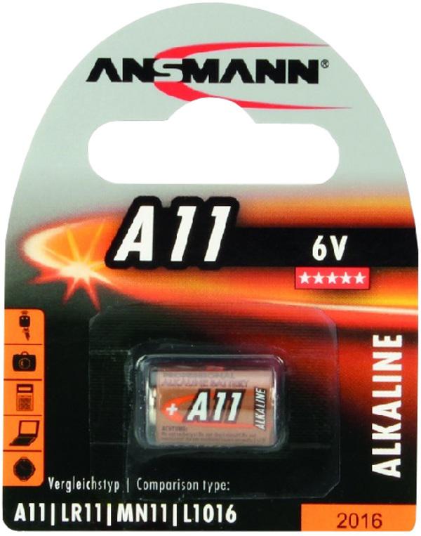 Батарейка ANSMANN 11A (L1016)  6V  BL-1