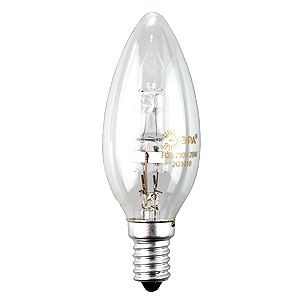 Лампа Галогенная ЭРА Hal-B35-28W-230V-E14-CL (10/100/5000)