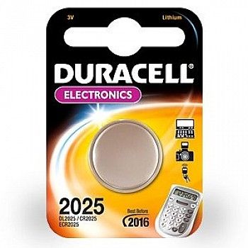 Батарейка DURASELL  2025  (10)(100)