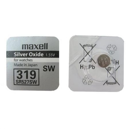 Батарейка MAXELL SR527 (319)  (10)(100)