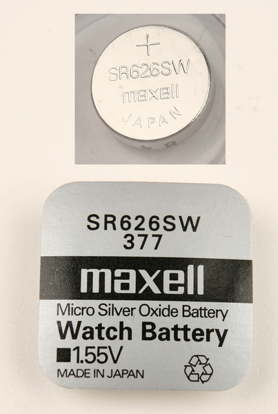 Батарейка MAXELL SR626 G4 (377)  (10)(100)