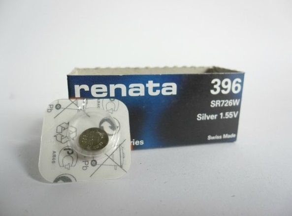 Батарейка RENATA SR726SW (397,396)  (10)(100)