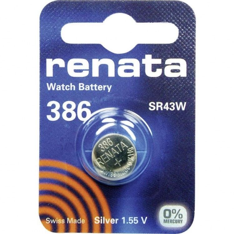 Батарейка RENATA SR43 SW G12(301)(386)  (10)(100)