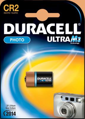 Батарейка DURASELL  CR2   (10)(50)