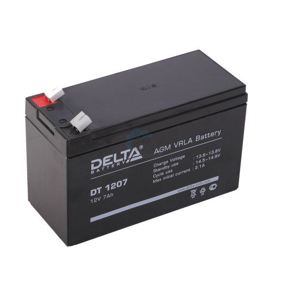 Аккумулятор DELTA 12V  7 Ah   (5) (для UPS и игрушек)