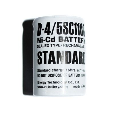 Элемент батареи шуруповерта,дрели 4/5 SC 1400 Ni-Cd  ET (технол. аккум. для дрелей, шуруповёртов )   (1) (20)