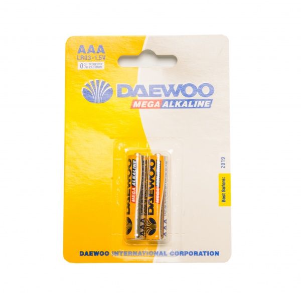 Батарейка DAEWOO LR-03    (20)(480)