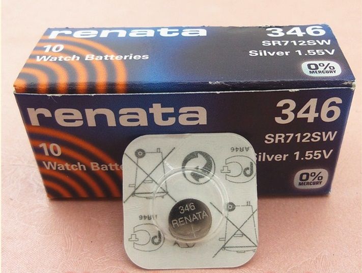 Батарейка RENATA SR712 (346)  (10)(100)