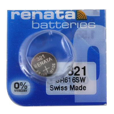Батарейка RENATA SR616 (321)  (10)(100)
