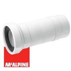 Гофра WC для унитаза 330мм "McALPINE" WC-F33 P 1.0м/без леп