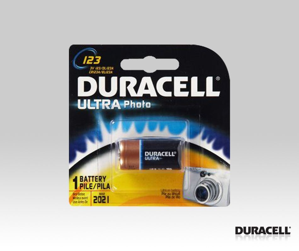 Батарейка DURASELL  123A   (10)(50)