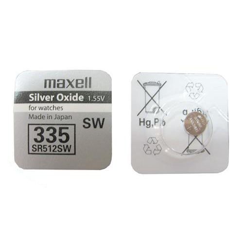 Батарейка MAXELL SR512 (335)  (10)(100)