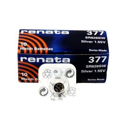 Батарейка RENATA SR626 G4(377)  (10)(100)