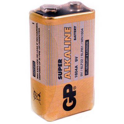 Батарейка GP 6LF22 (крона-алкал.)   (10)(100)