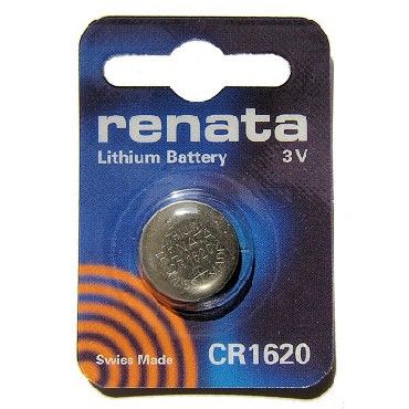 Батарейка RENATA CR-1620  (10)(100)