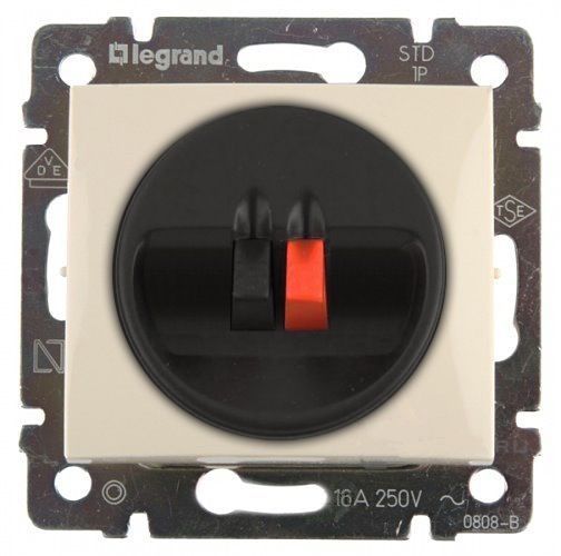 Legrand Valena Розетка аккустическая 2 контакта крем ,774123
