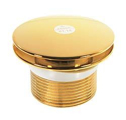 8004В**  Выпуск для ванны KAISER автомат /металл ф40 Gold