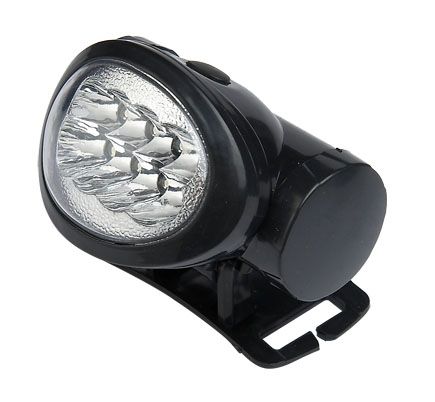 Фонарь СПУТНИК AFH720-8LED, на голову, аккумуляторный