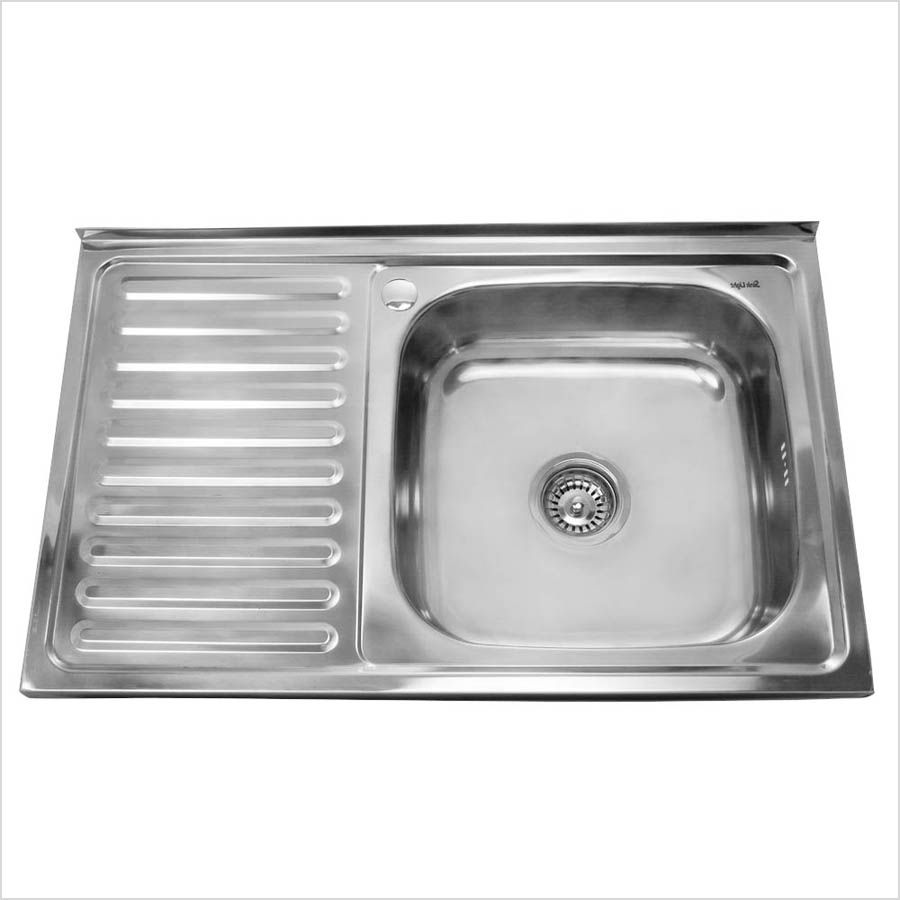 Мойка накладная SINKLIGHT 8050 L/R 0.4/160 МАТОВАЯ