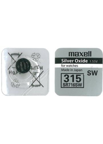 Батарейка MAXELL SR716 (315)  (10)(100)