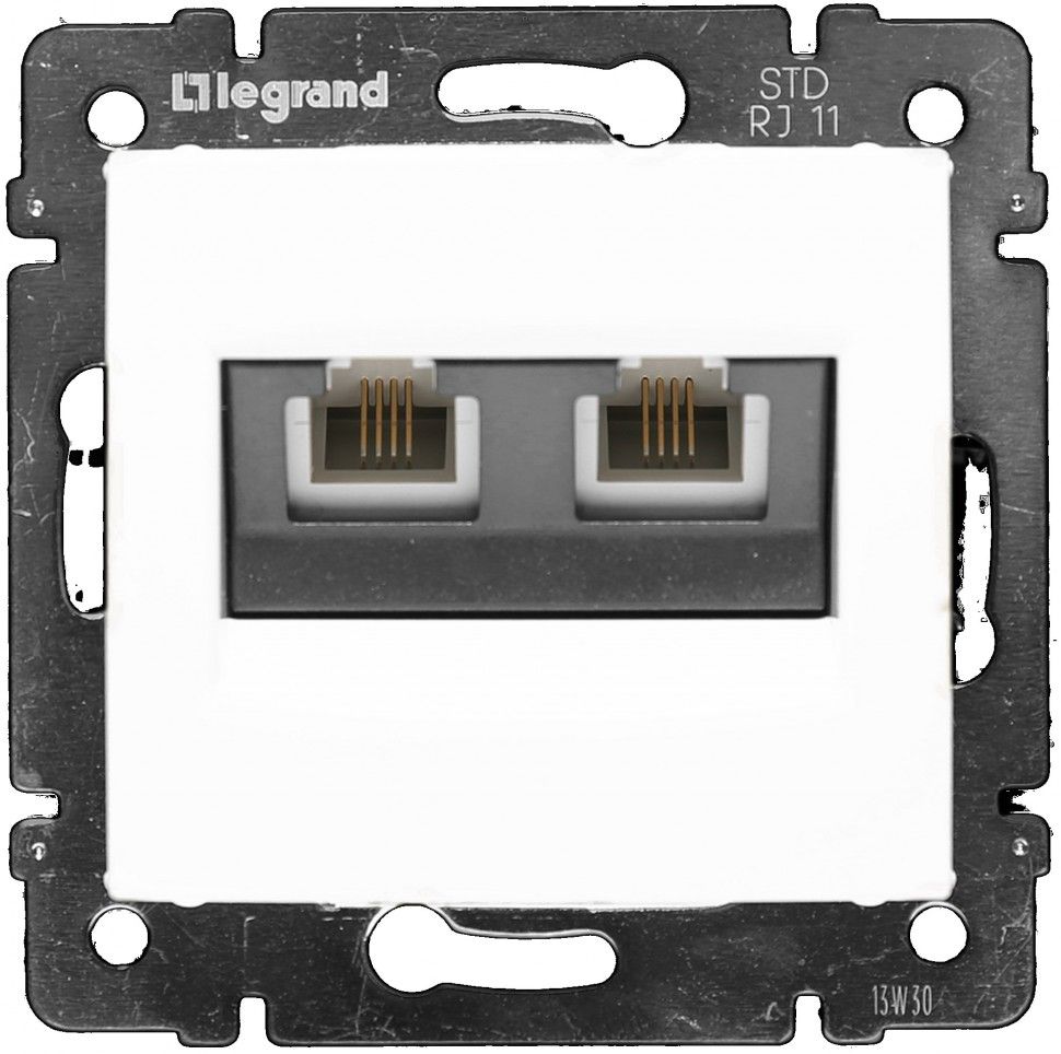 Legrand Valena Розетка TF 2-я белая ,774439