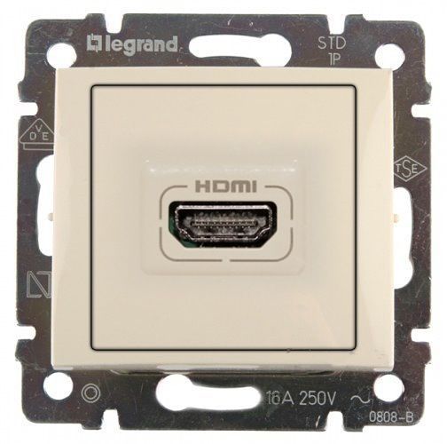 Legrand Valena Розетка HDMI крем ,774185