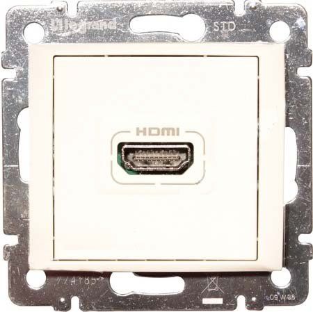 Legrand Valena Розетка HDMI белая ,85