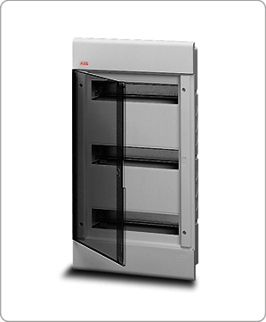 ABB EUROPA бокс 36М внутренний серый, прозрачная дверь ,12066
