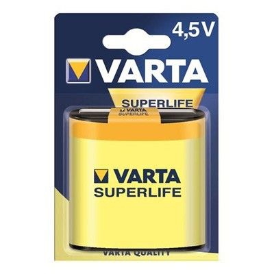 Батарейка VARTA 2012 SuperLife (квадрат)  (44)