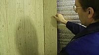 Обшивка стен вагонкой,листовыми материалами с монтажем обрешётки.Стоимость за м2 от 550 рублей