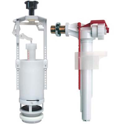 Комплект арматуры, боковой 3/8" (Alca PLAST) мет.