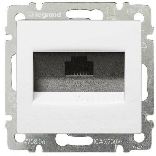 Legrand Valena Розетка Компьютер белая ,774230 (774238)