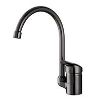 19044-2  KAISER Athlete кухня ф40 боковой BLACK/глянцевый