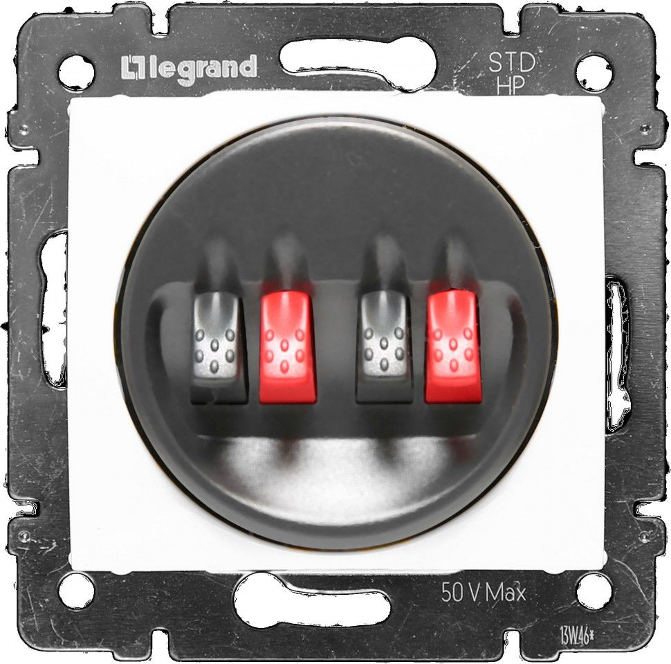Legrand Valena Розетка аккустическая 4 контакта белая ,774424