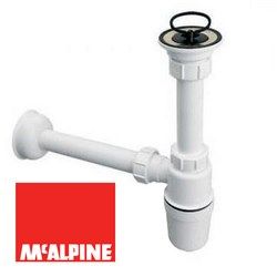 Сифон "McALPINE" Ф40 - 1 1/2 с трубкой