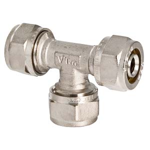 Тройник металлопласт переходной 20х16х16* (Valtec)
