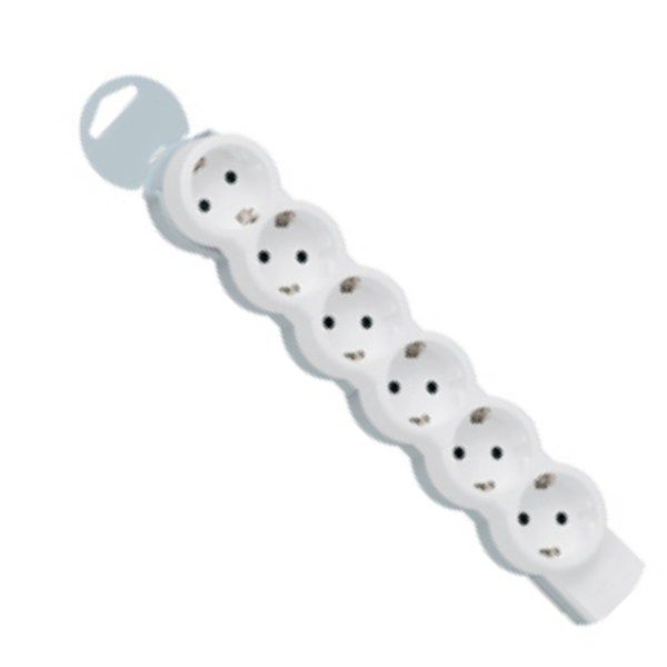 Legrand Колодка 6 гнезд с\з ,695019