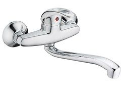 6906 Смеситель VIKO настенная кухня ф40 S-25см