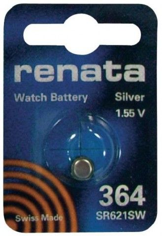 Батарейка RENATA SR621 G1(364)  (10)(100)
