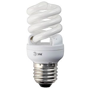 Энергосберегающая лампа ЭРА SP-M-12-827-E27 мягкий белый свет (12/48/4992)