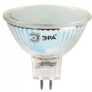 Лампа светодиодная ЭРА LED smd MR16-4w-827-GU5.3 (2 партия) (10/100/3200)
